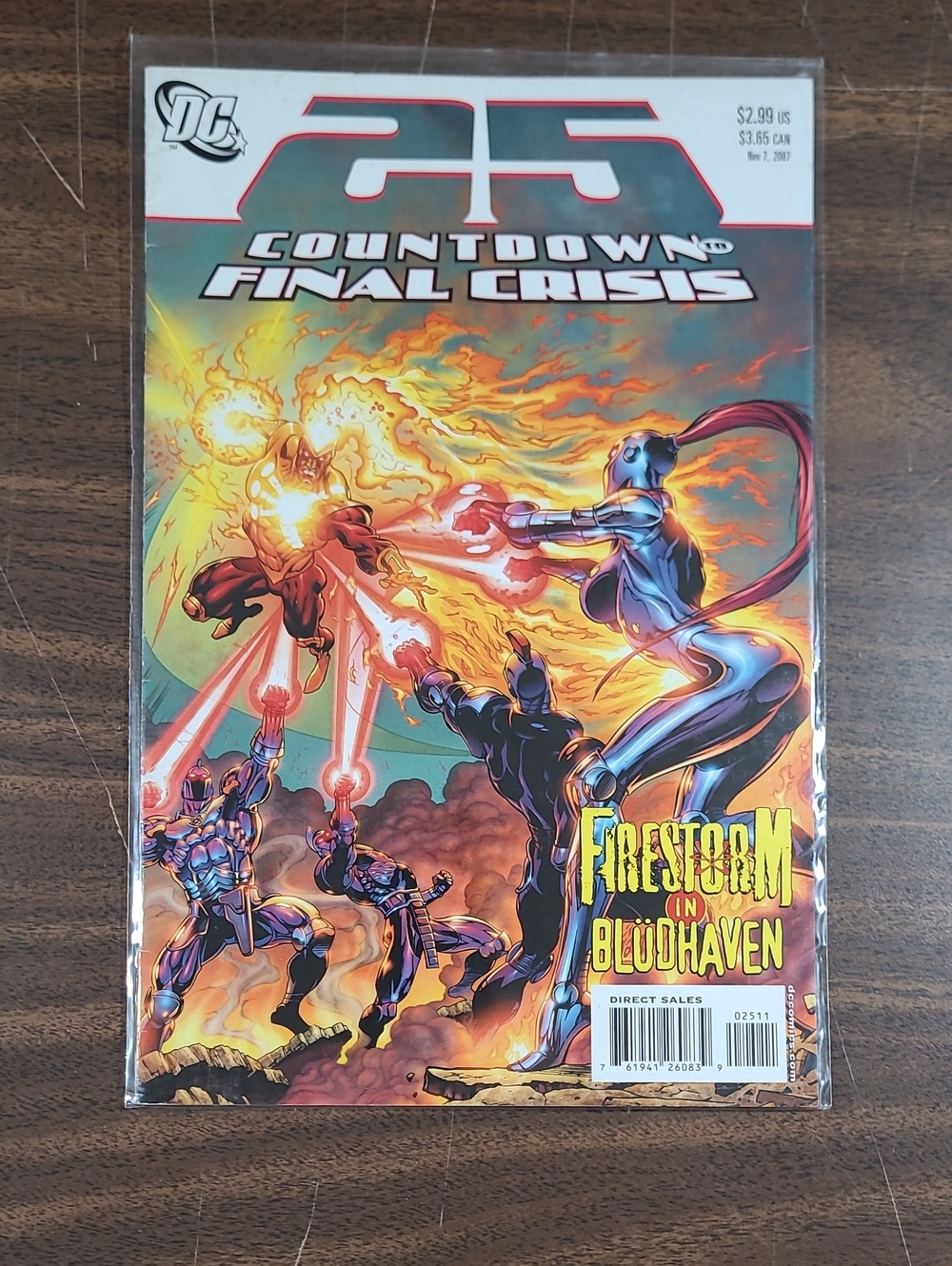 DC Countdown to Final Crisis #25 Comic Book - November  7, 2007 Bagged